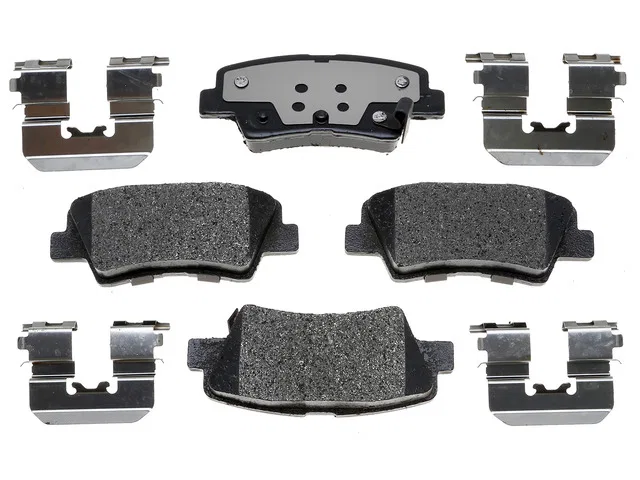 EHT1544H – R/M BRAKES Brake Pad, OE Replacement Hybrid Technology Includes Mounting Hardware